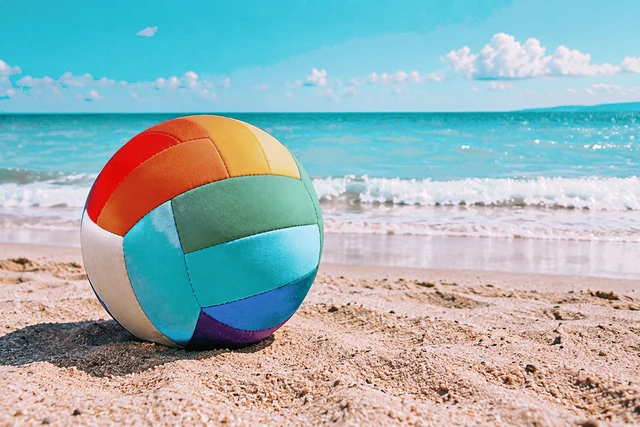 Beach photograph with Late Summer Neutral style